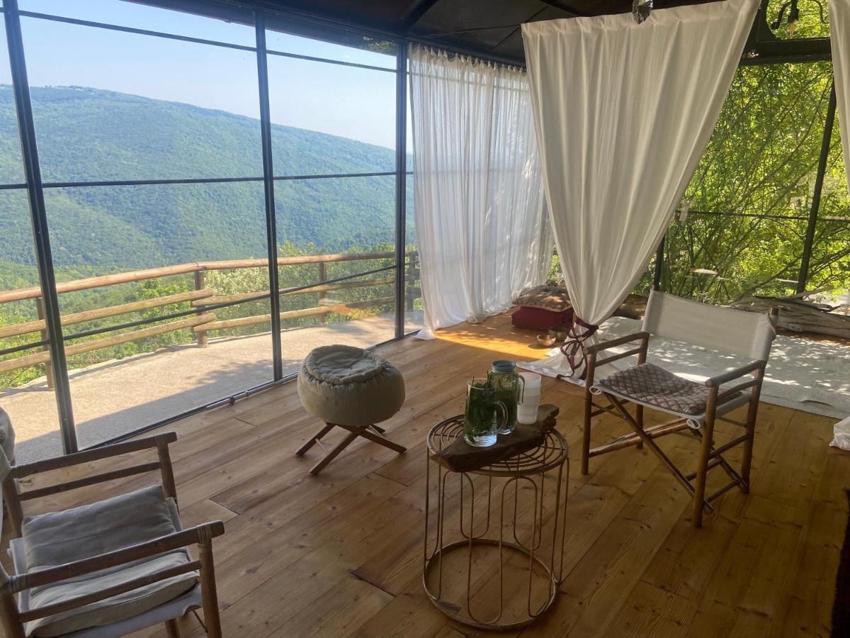 Suxen Nature Experience - Lodge Con Vista Panoramica Prepotto  Eksteriør bilde