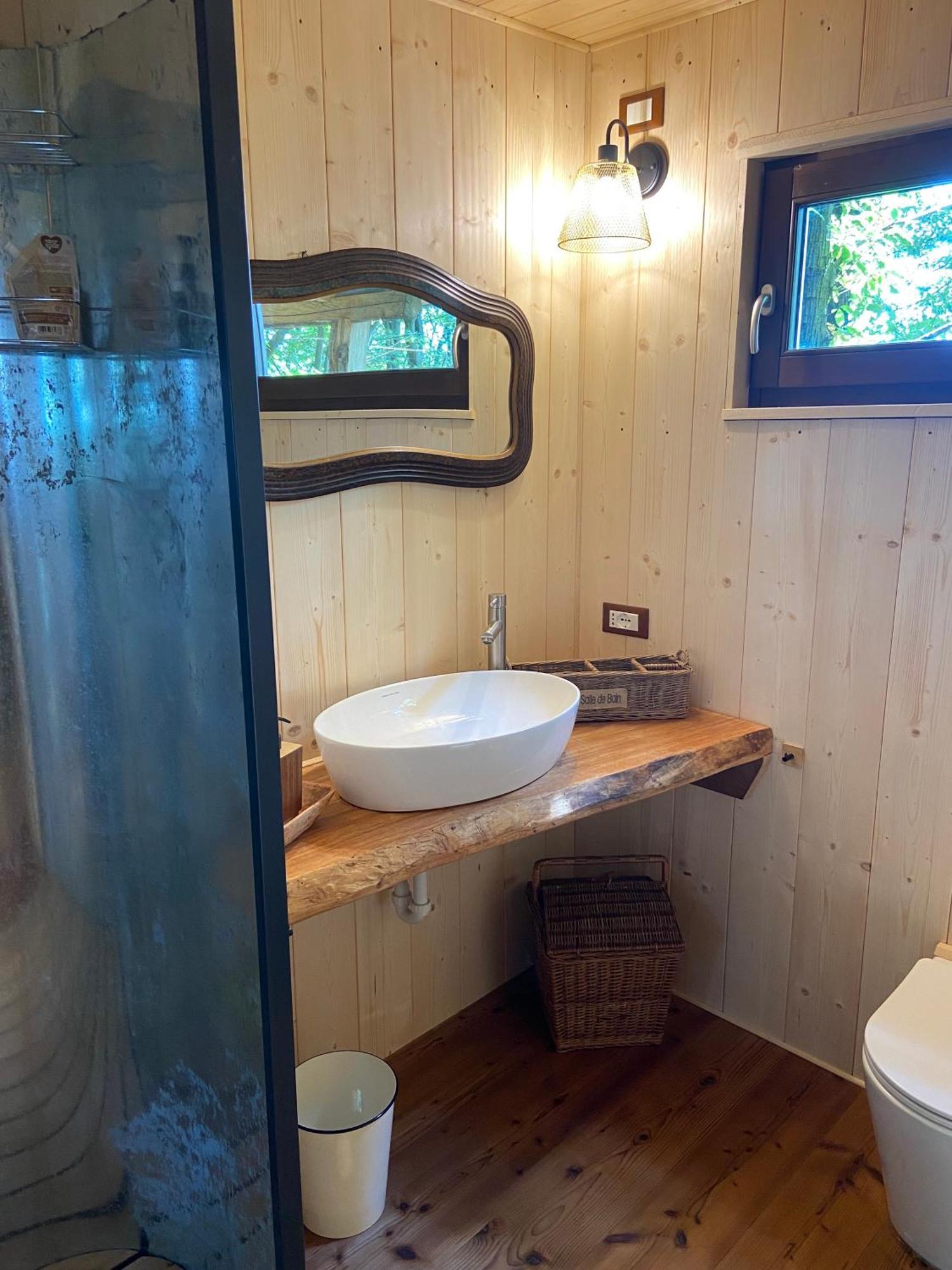 Suxen Nature Experience - Lodge Con Vista Panoramica Prepotto  Eksteriør bilde